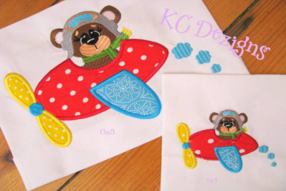 Aviator Bear 02 Applique Review