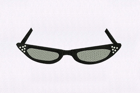Embroidery Design: Eyeglasses