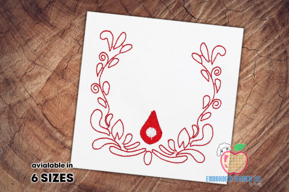 Flourish Scrolls Small Corner Pattern