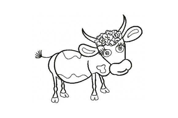 Funny Farm Bull Embroidery Review