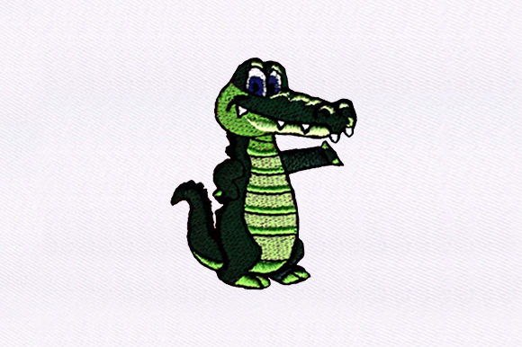 Little Alligator Embroidery Review