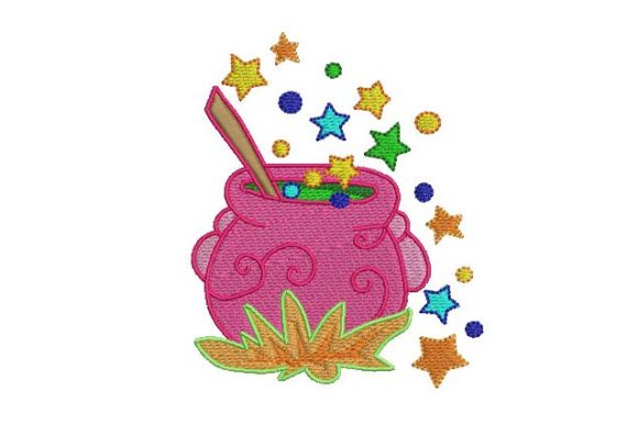 Magic Cacerole Embroidery Design