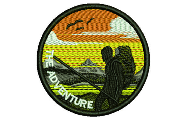 Patch Adventure Embroidery Design