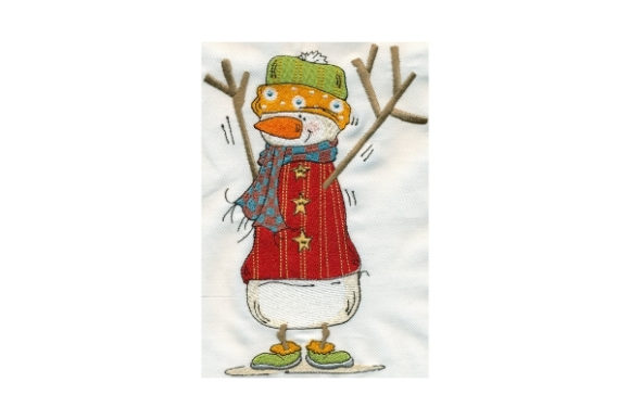Sassy Twiggy Snowman