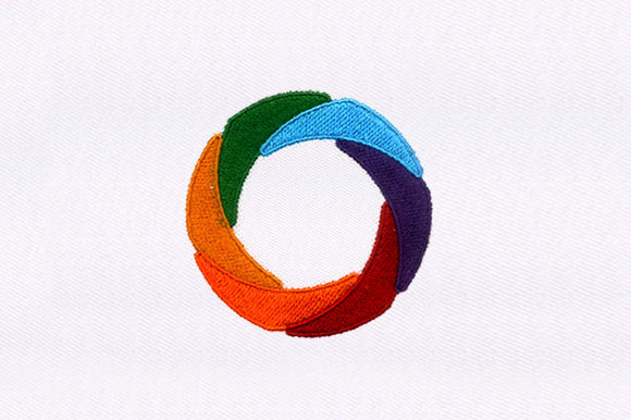 Shaped Quilting Embroidery Design